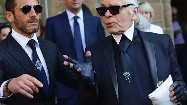 Sébastien Jondeau es el nombre del guardaespaldas de Karl Lagerfeld.