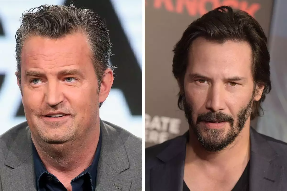 Matthew Perry eliminará a Keanu Reeves de su libro