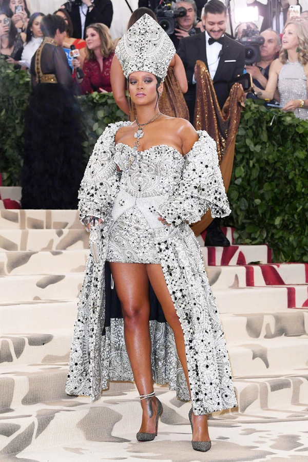 The Metropolitan Museum of Art's Costume Institute Benefit celebrating the opening of Heavenly Bodies: Fashion and the Catholic Imagination, Arrivals, New York, USA - 07 May 2018