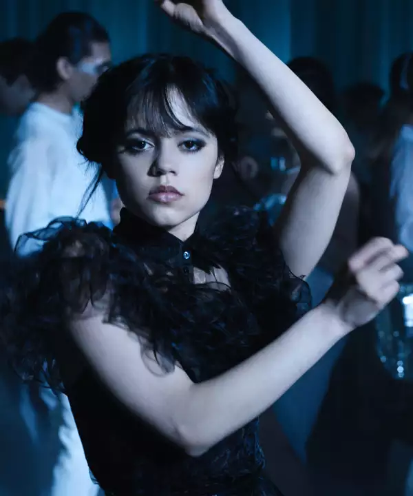 Merlina Jenna Ortega actriz de origen mexicano y puertorriqueño