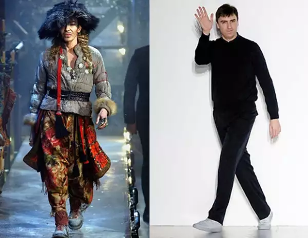 A diferencia de Galliano, Simmons tiene un estilo simple y pulido.