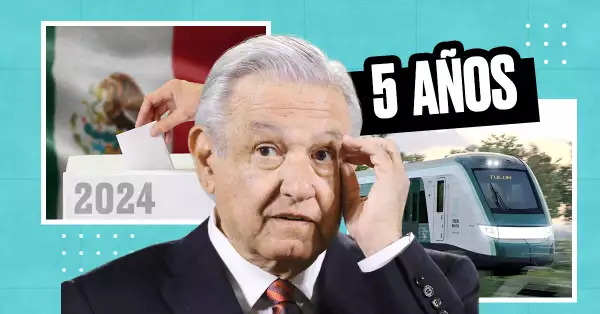 AMLO celebra 5 años de ganar la presidencia de México