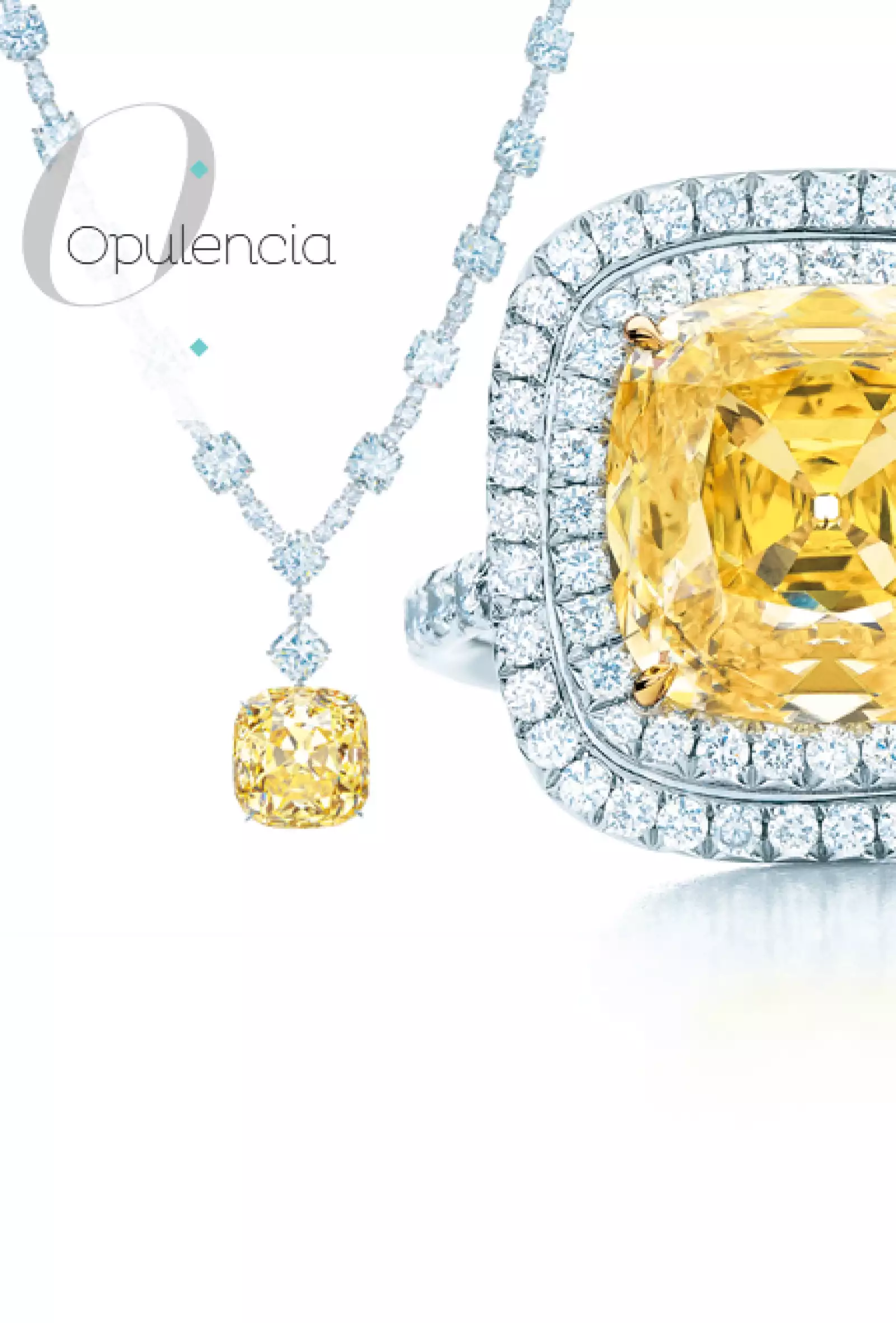 Tanzanitas, diamantes, esmeraldas, platino, plata y otros materiales semipreciosos conforman exquisitas piezas que hoy son símbolo de lujo y elegancia.
