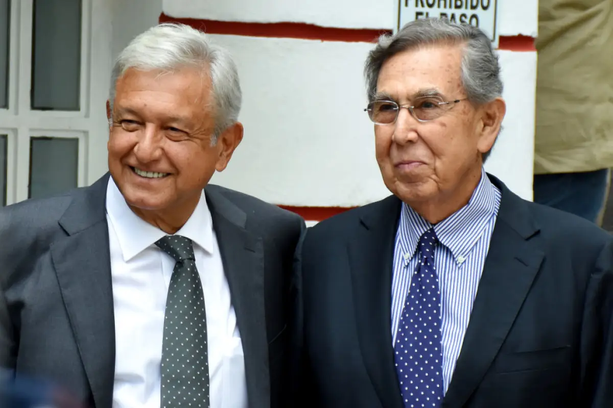 Andrés Manuel López Obrador y Cuauhtémoc Cárdenas.