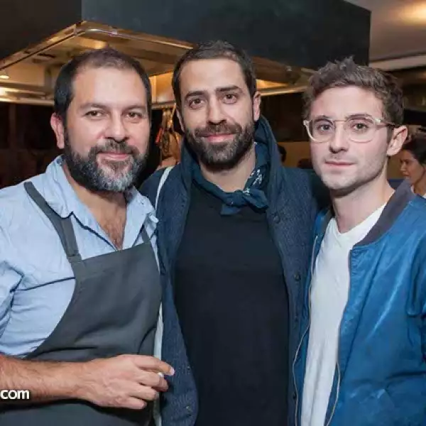 Enrique Olvera,Ignacio Mattos y Gabriel Yula