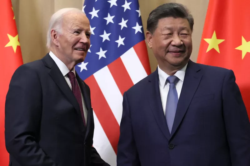 Biden y Xi sostuvieron una reunión. 