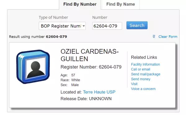 Osiel Cárdenas Guillén, exlíder del Cártel del Golfo, es liberado en EU