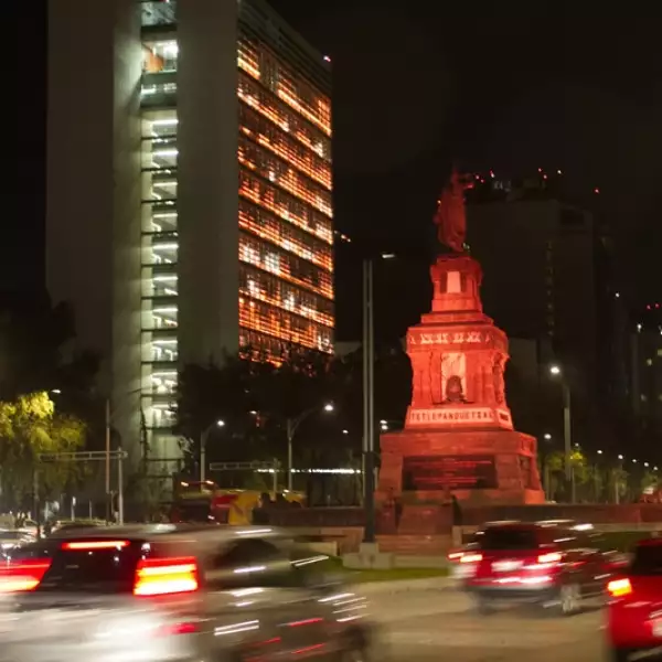 dia, internacional, eliminacion, violencia, contra, mujeres, niñas, edificios, mexico, ciudad, monumentos 