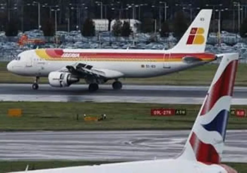 El acuerdo preliminar de fusión entre Iberia y BA es de 7,000 millones de dólares. (Foto: AP)