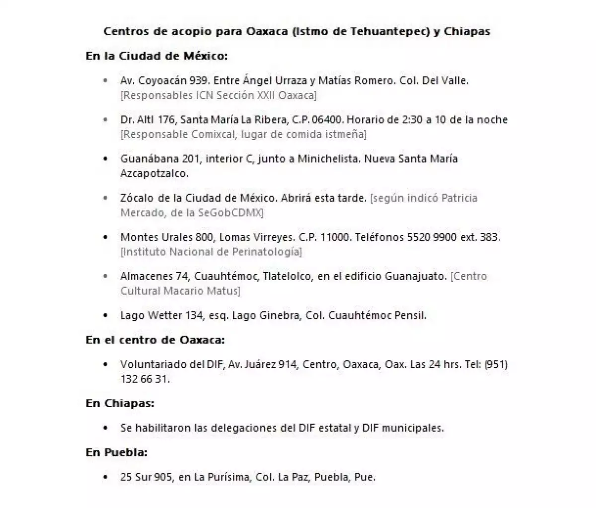 Dónde acudir