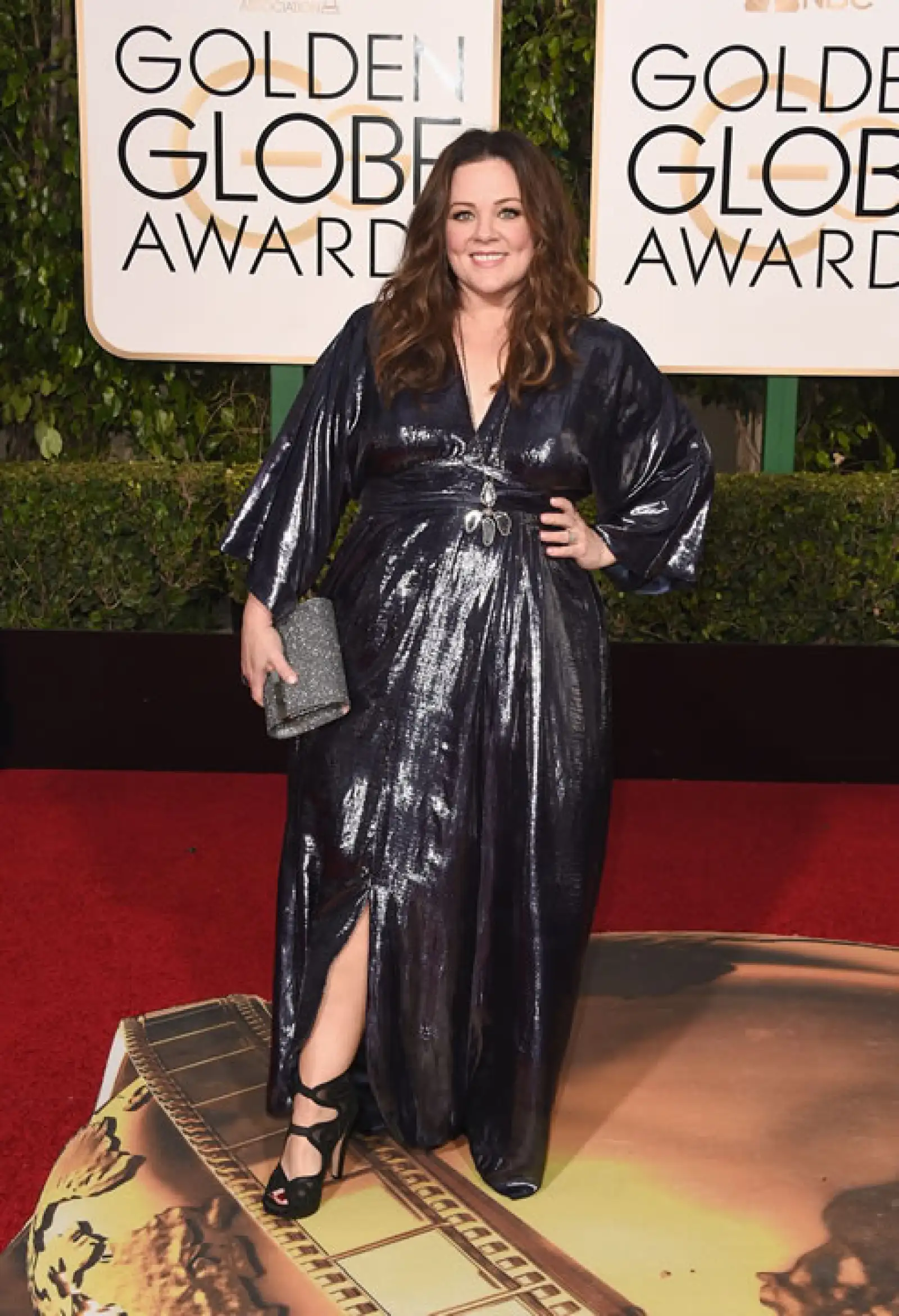Melissa McCarthy en un diseño creado por ella.