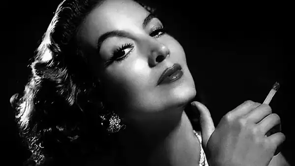 María Félix, la gran diva del cine mexicano.