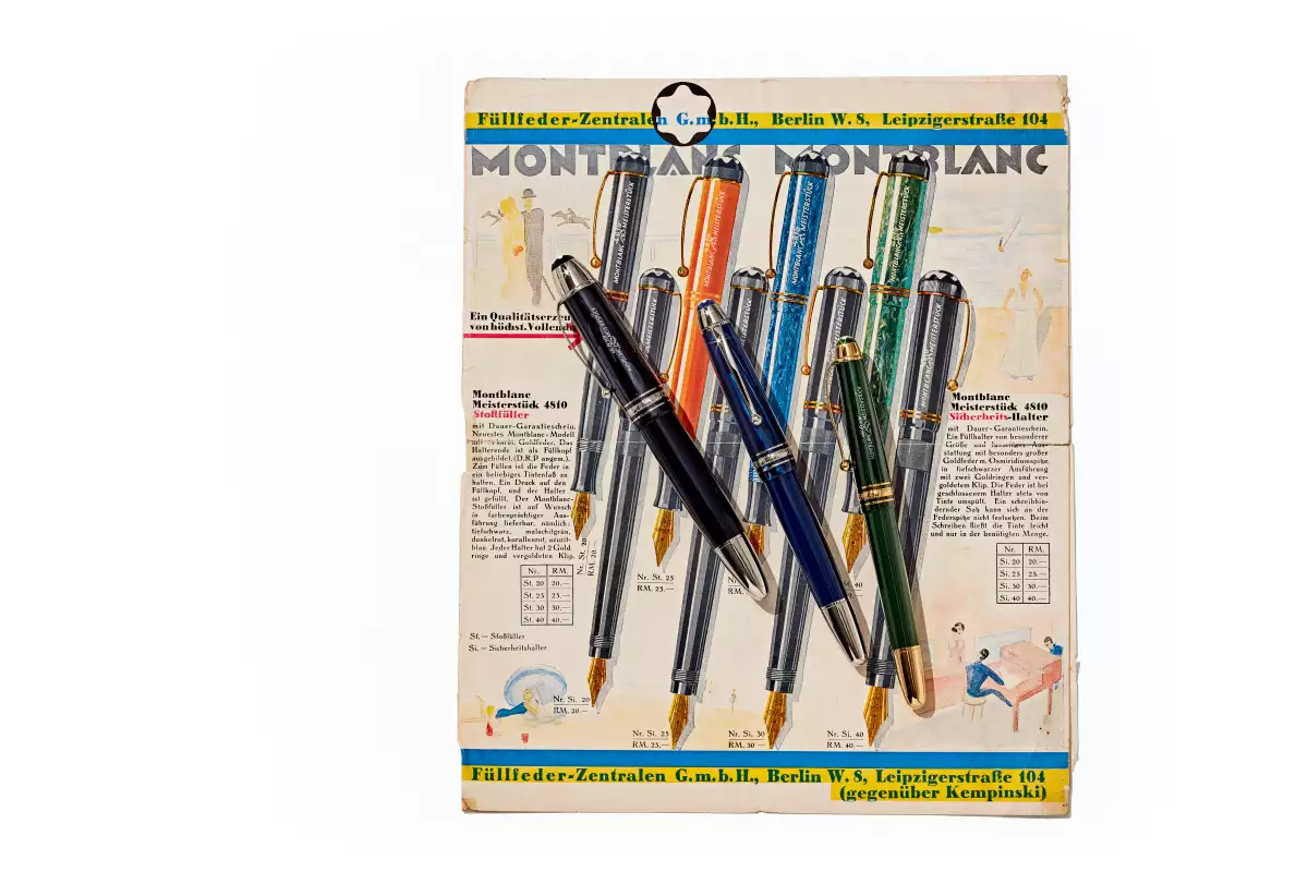 La icónica pluma de Montblanc cumple 100 años y recordamos su origen