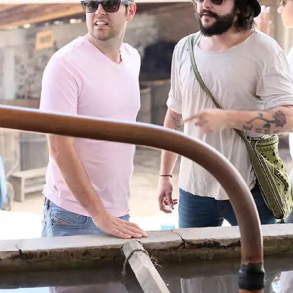 Daniel de Fossey y Roberto Luna