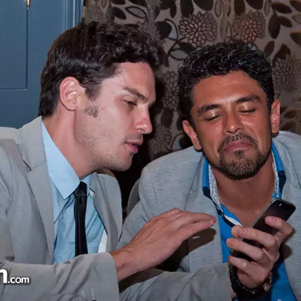 Michel Chauvet y Jorge Lemus