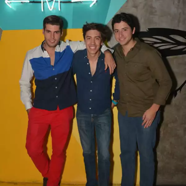 Erick Sandoval, Juan Carlos Aldana y Daniel Borja