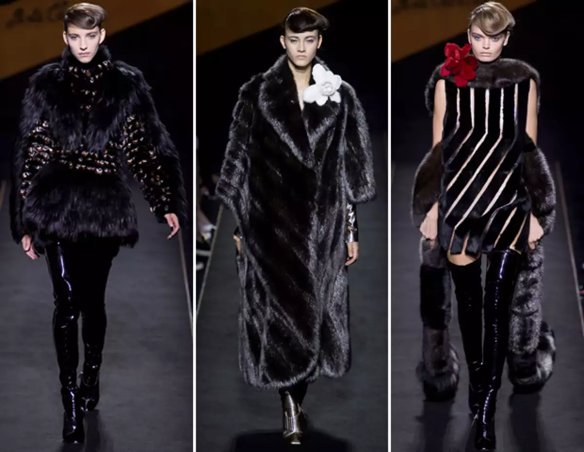 Haute Fourrure: La primera colección Alta Costura de Fendi.