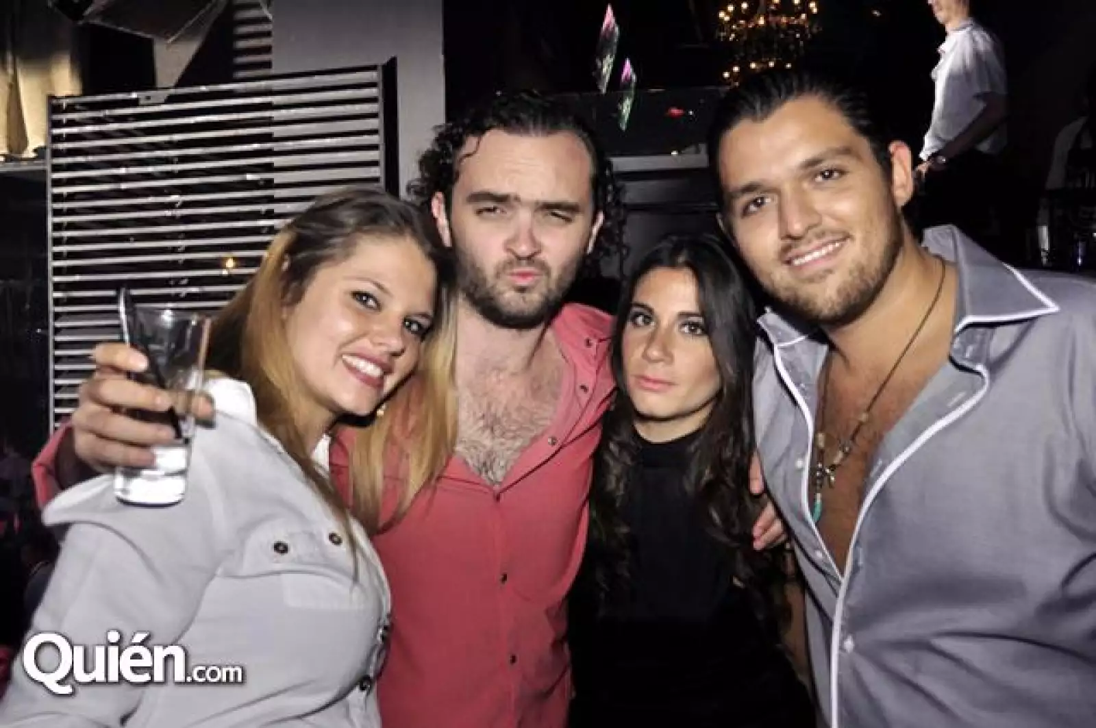 Amanda Versteeg,Kike Garza,Fernando Toca,Dany Rodríguez y Kike Garza