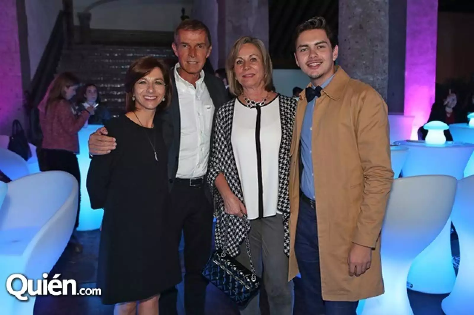 Marissa Méndez, Alonso Zarazera, Lourdes Ascencio y Ángel Guzmán