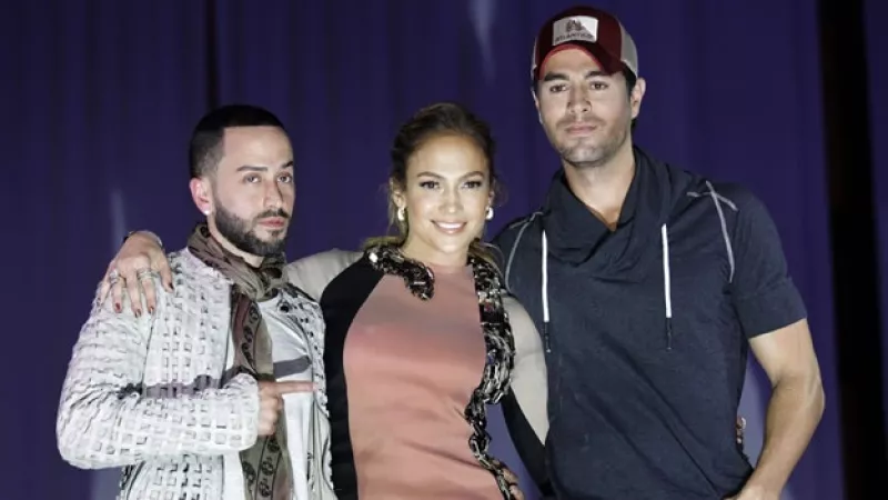 yandel, jennifer lopez y enrique iglesias