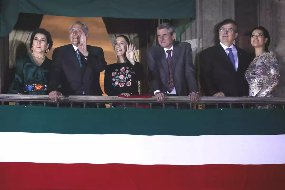 Tres presidenciables en el Grito