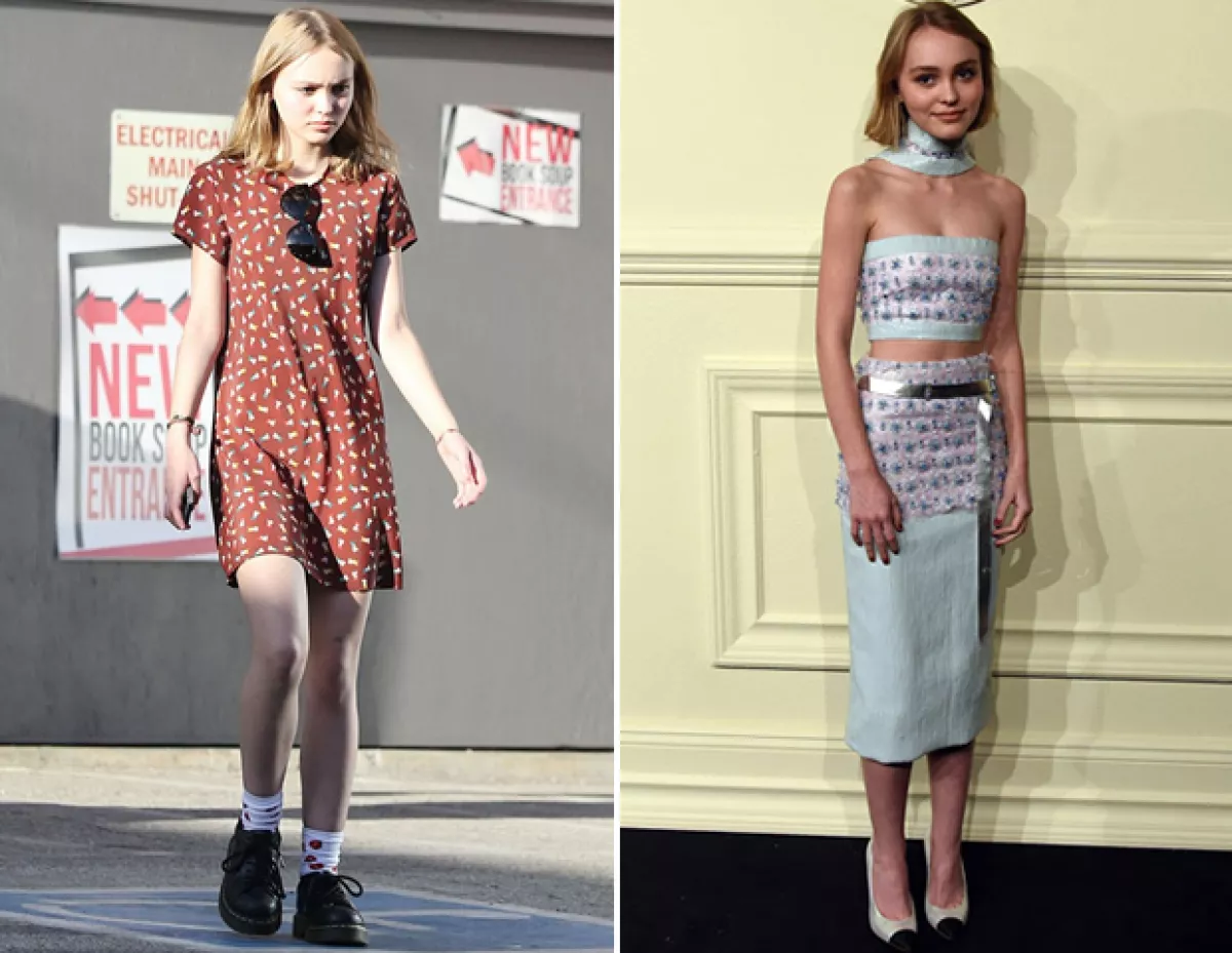 Lily-Rose Depp ya tiene contrato con Chanel con apenas 16 años.