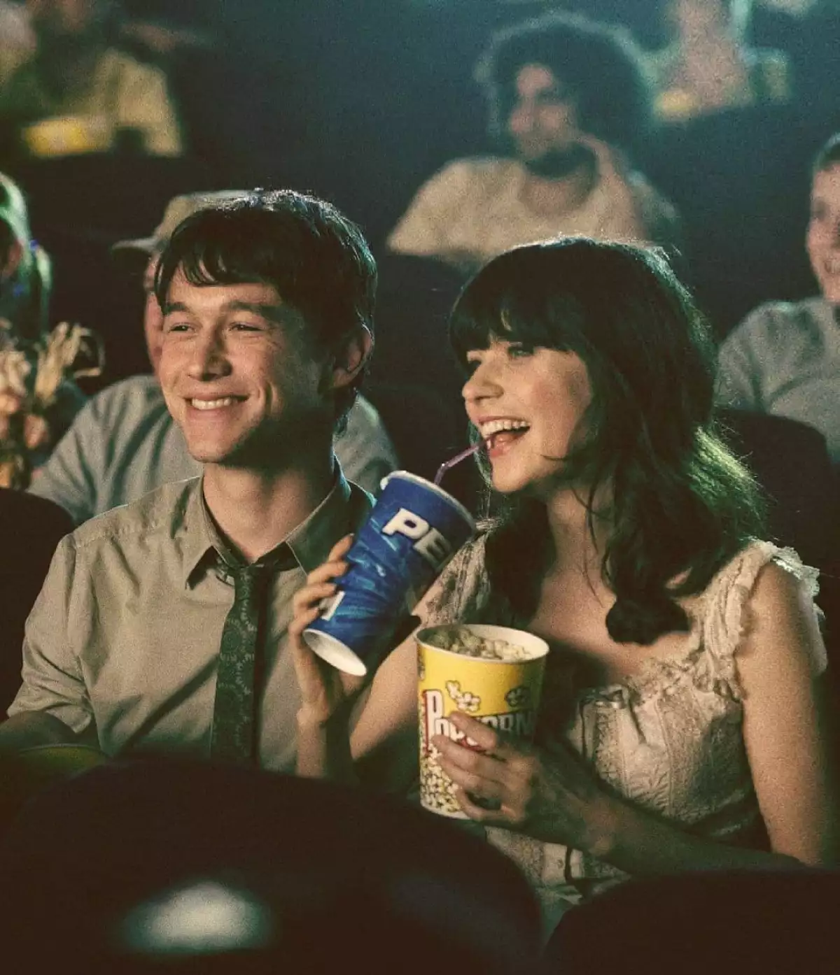 Joseph Gordon-Levitt y Zooey Deschanel