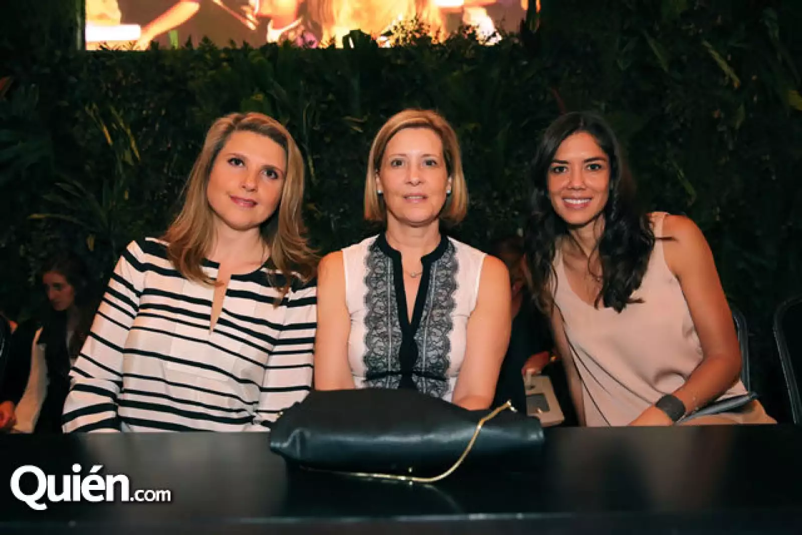 Cristina Bernal,Marlene Van y Lorena Flores