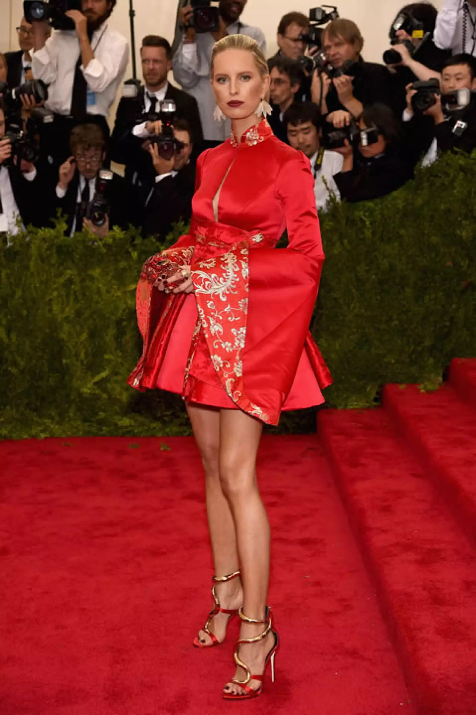 Karolina Kurkova en Tommy Hilfiger.