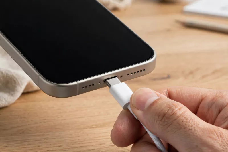 Apple incorporó por primera vez el USB-C en un iPhone con el lanzamiento del iPhone 15 en 2023, después de más de una década utilizando Lightning.