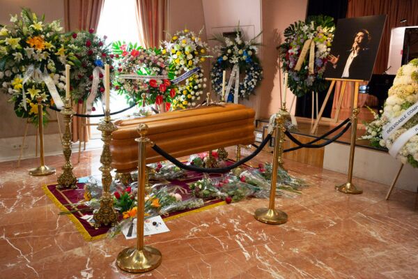 Funeral de Camilo Sesto