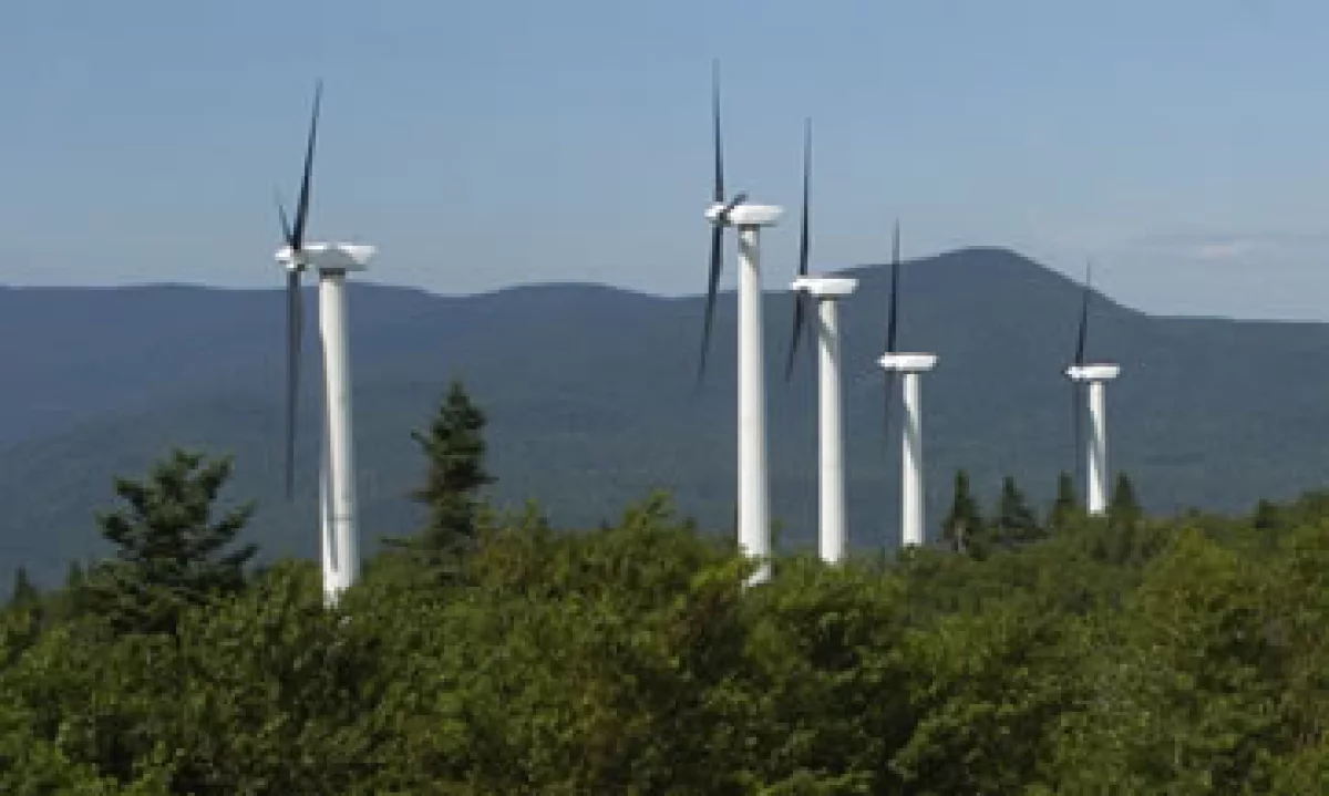 Se busca la manufactura de turbinas de viento en el país. (Foto: AP Images)