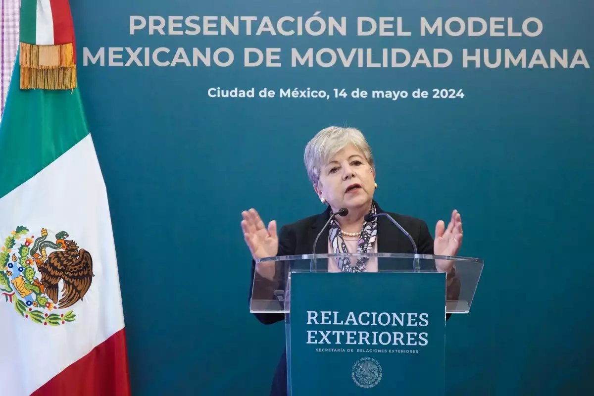 Alicia Bárcena conferencia SRE-5