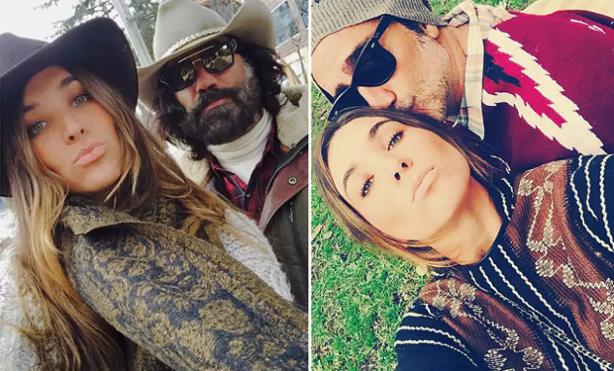 Antes de cambiarse el look, así lucía Alejandro Fernández tras rasurarse la barba.