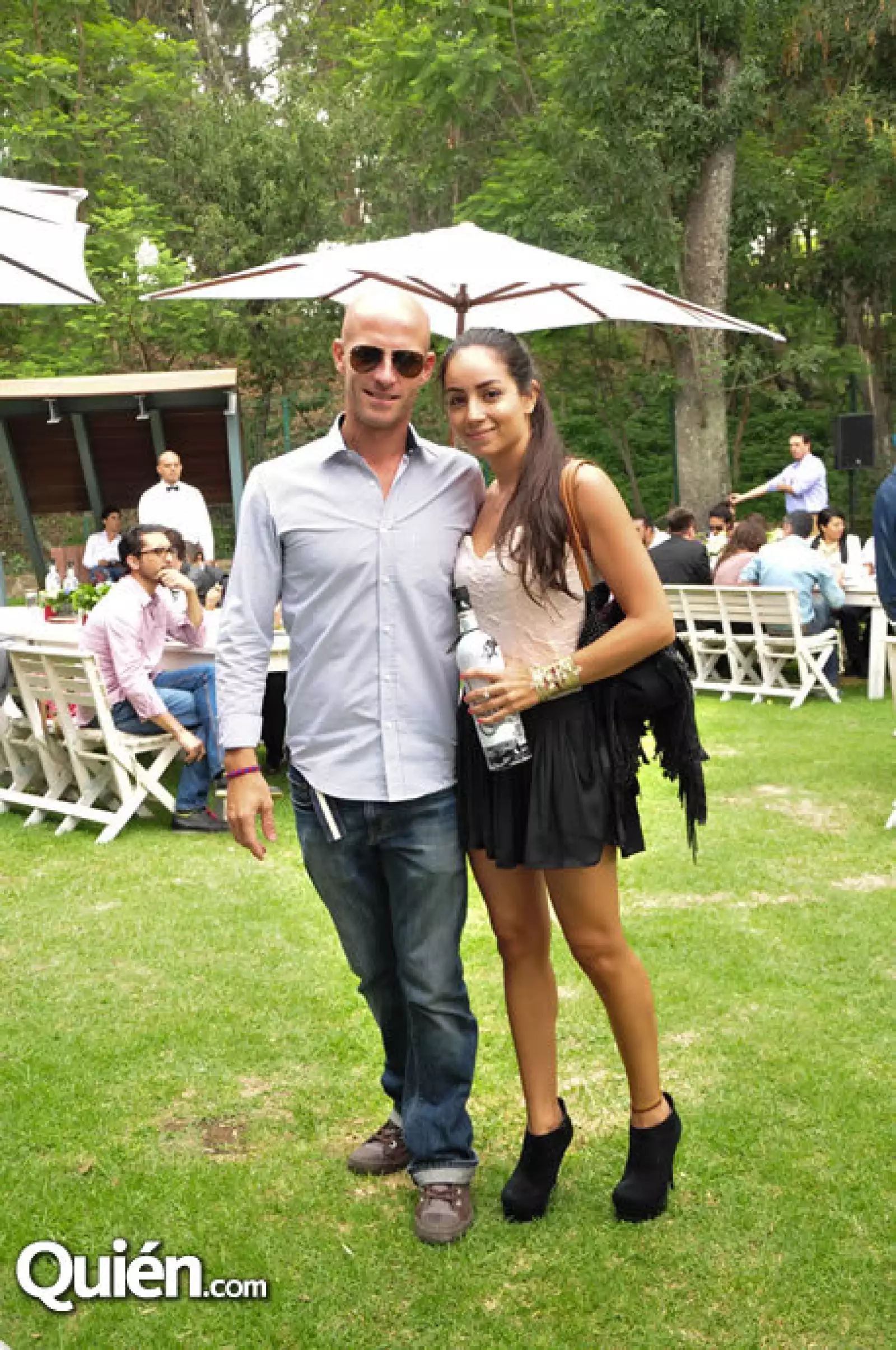 Juan Pablo Berghmans y Mariana Cornejo