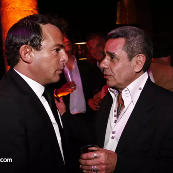 Eugenio López y Charlie Cordero