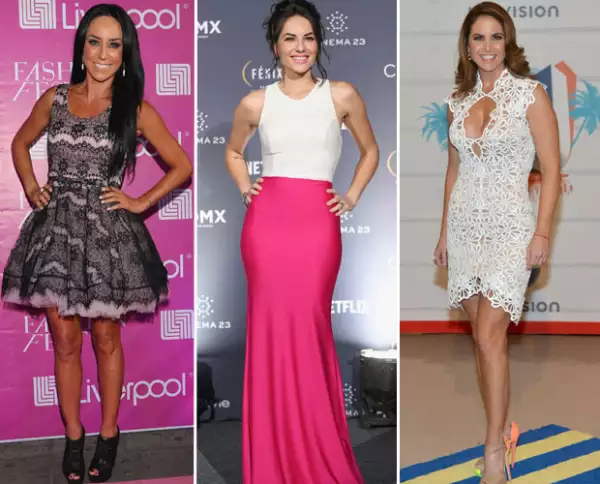 Inés Gomez Mont, Bárbara Mori y Lucero son algunos de los rostros más atractivos de las telenovelas.
