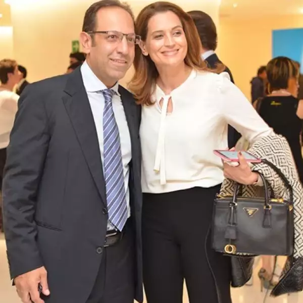 Marco Antonio Slim y Ximena Serrano.