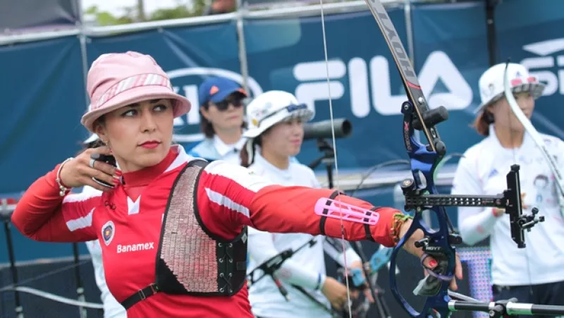 Aida Román arquera mexicana
