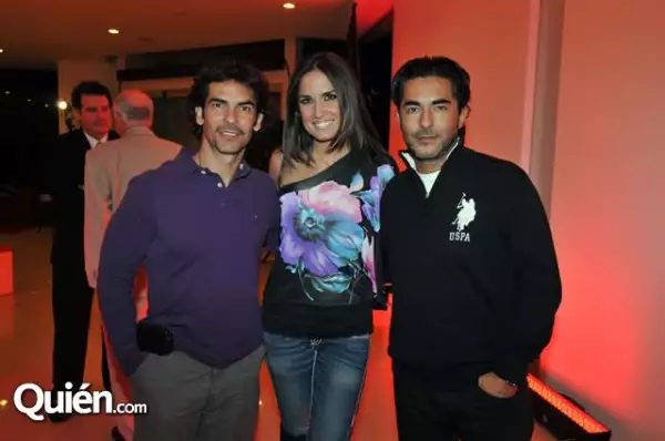 Armando Araiza,Joana Vega Biestro y Raúl Araiza