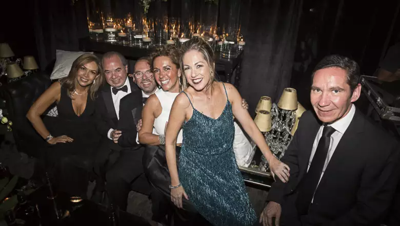 Christina Alegre, Marco Reyner, Javier y Marcela Uhthoff, Mónic