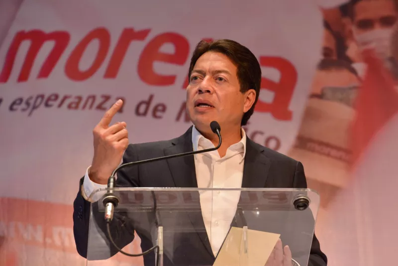 Mario Delgado, presidente nacional de Morena (Morena devuelve 50mdp a la Tesorería de la Federación) 