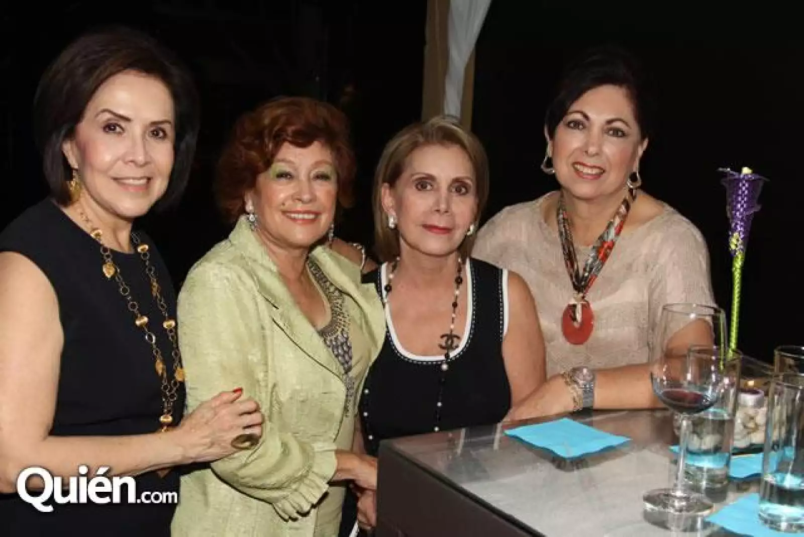 Tere Espinoza,Bety Acosta,Ceci Lopez Nuño y Luz Elena Hernández