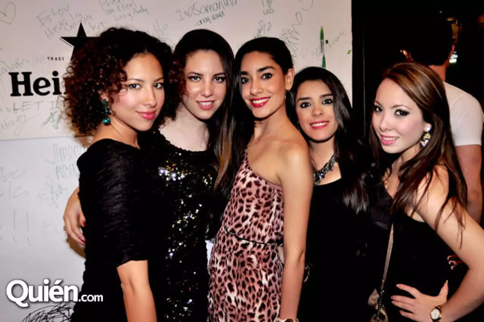 Beatriz García,Anaís Ibarra,Jessica Saenz,Paulette Romero y Andrea Fernández