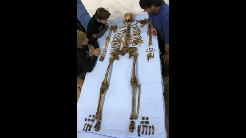 restos de un faraon desconocido hasta ahora