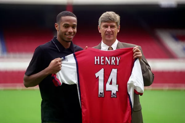 Arsene Wenger Thierry Henry Arsenal