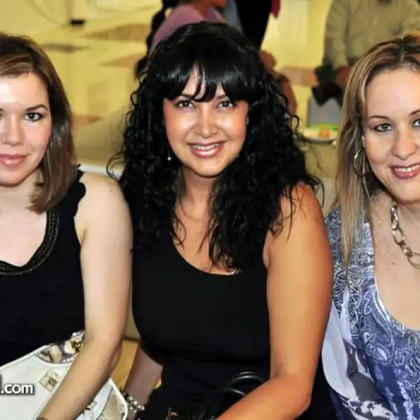 Jessica de Villarreal,Giovana Bejarano de Lozano y Diana de La Valle