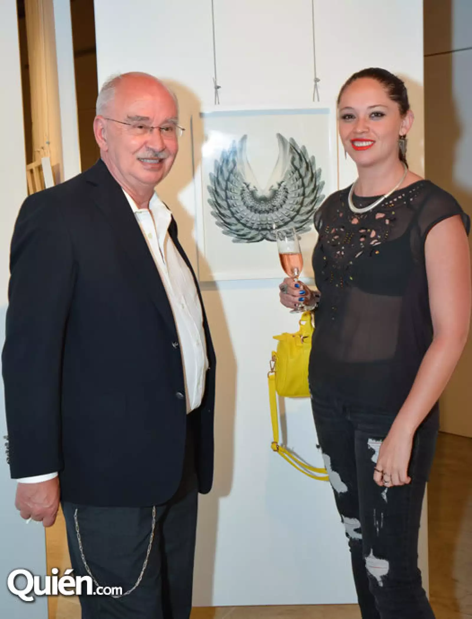 Luis y Adriana Paredes.