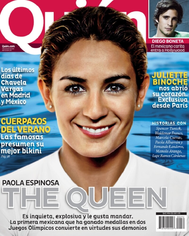 `La Reina´ Paola Espinosa en portada de Quién