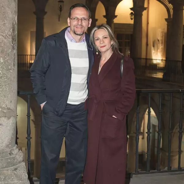 Alejandro Chong y Claudia Montiel